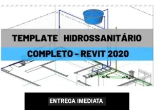 Template Revit Hidrossanitário + Pacote De 20.000 Familias
