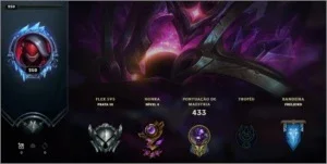 Conta de LoLzin top demais (Ja gastei 2mil reais nela)