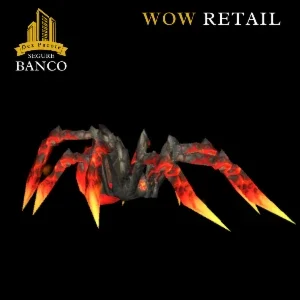 Mascote WoW - SPIDER FLAME (World of warcraft - Retail) Mini
