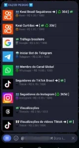 Bot smm telegram completo 