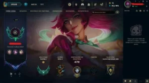 Conta LoL Platina I / Full Champs / Nível 408 / 185 Skins