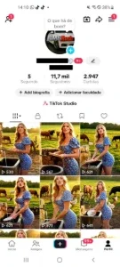 Conta Do Tiktok Eua Monetizada +11,7K Seguidores