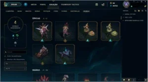 Conta Diamante MMR alto 72 skins, level 221, todos os champs