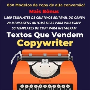 SUPER PACK DE COPYS+BONUS DE 1000 TEMPLATES EDITAVEIS CANVA