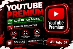 Youtube Premium | No seu E-mail [30 Dias]