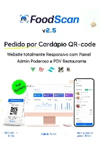 FoodScan v2.5 - Cardápio digital e QR code