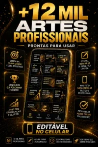 +12.000 Mil Artes Profissionais Prontas Editáveis