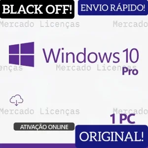 ⭐ Chave Vitalícia Ativação Windows 10 PRO ⭐