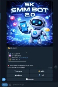 Bot Telegram SMM Revenda Seguidores  & Curtidas Python
