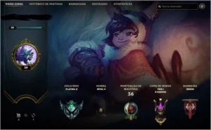 vendo acc league of legends boa para rushar platina 2 lvl 39