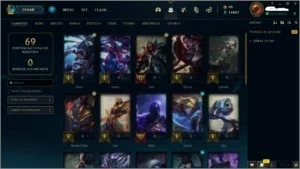 Conta Lol 5/1 na md10 ultima season diamante 4