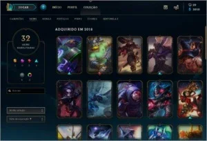 Conta lol diamante 5