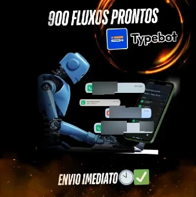 900 fluxos  prontos typebot 
