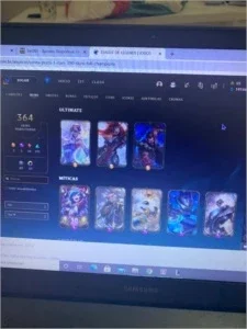 Conta Bronze 1, com 363 skins, Full Champions