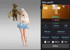 conta nivel 67 rica, focada em cronws e diversos itens raros