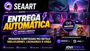 Seaart: 30 Dias - Imagens Ilimitada | Midjourney Leonardo Ai