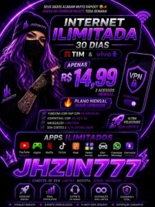 🌐 internet Ilimitada 30 Dias operadoras Tim e Vivo 