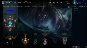 CONTA LOL LEVEL 321, GOLD, 180 CAMPEOES, 270 SKINS