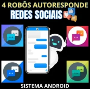 4 Robôs Auto Responder ( Face, WA, Telegram e Insta)🚀