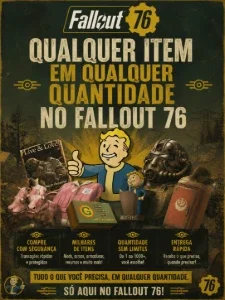 Fallout 76 -Qualquer Item Em Qualquer Quantidade