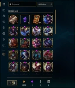 Conta LOL 195 Skins + 200 Icones + Chromas, conta de 2014