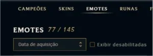 Vendo conta de LOL
