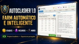 AutoClasher 1.0 — Bot para Clash of Clans no PC LANÇAMENTO!!