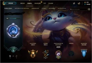 CONTA DE LOL 160 SKINS TODOS OS CHAMP.