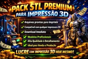 +100 Mil Arquivos Stl Para Impressão 3D