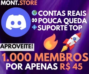 ✅ 1.000 Membros do Discord✅ - MELHOR QUALIDADE