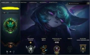 Conta league of legends