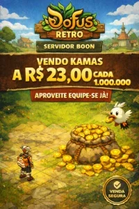 Servidor Boune - 1.000.000 Kamas (1MK) = R$ 23,00