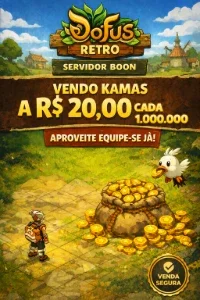 Servidor Boune - 1.000.000 Kamas (1MK) = R$ 20,00