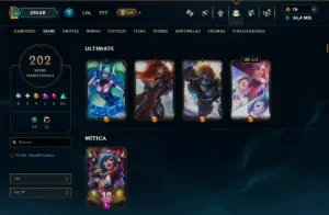 Conta Lol 2015 - 202 Skins, Ja Foi Mestre, Conta Pessoal