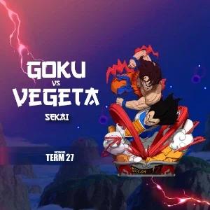 Sekai 3D Models - Goku Vs Vegeta Sculpture and Bust STL