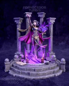 Tharja - Fire Emblem 3D - Arquivo .Slt Para Impressão 3D