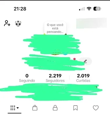 Conta tiktok 2k com tiktokshop ativado