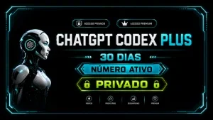 Chatgpt Plus - CODEX ATIVADO - Privado 30 Dias