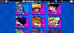 Conta de brawl stars