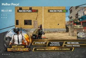 Pubg No Recoil Pro – Acesso Vitalício