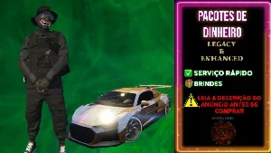 PACOTES DE DINHEIRO LEGACY E ENHANCED | GTA Online [PC]