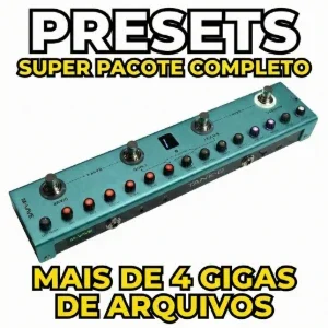 Mais de 4gigas de presets para pedaleira Tank G Mvave