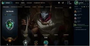Conta de League of Legends