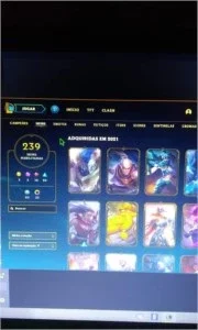 Conta de LoL main Lee