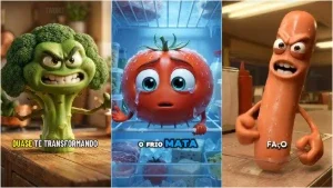 pacote com 600 videos de objetos falantes 