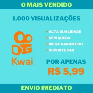 1.000 Visualizações no Kwai