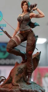 Lara Croft 3D STL