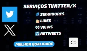 [MENOR PREÇO] TWITTER SEGUIDORES | LIKES (ATÉ 10K)