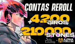 ✨Solo Leveling: Arise — Contas Rerroll com NÚCLEOS MÁGICOS✨