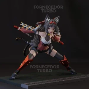 Nekomiya Mana 3D - Arquivo .Stl Para Impressão 3D